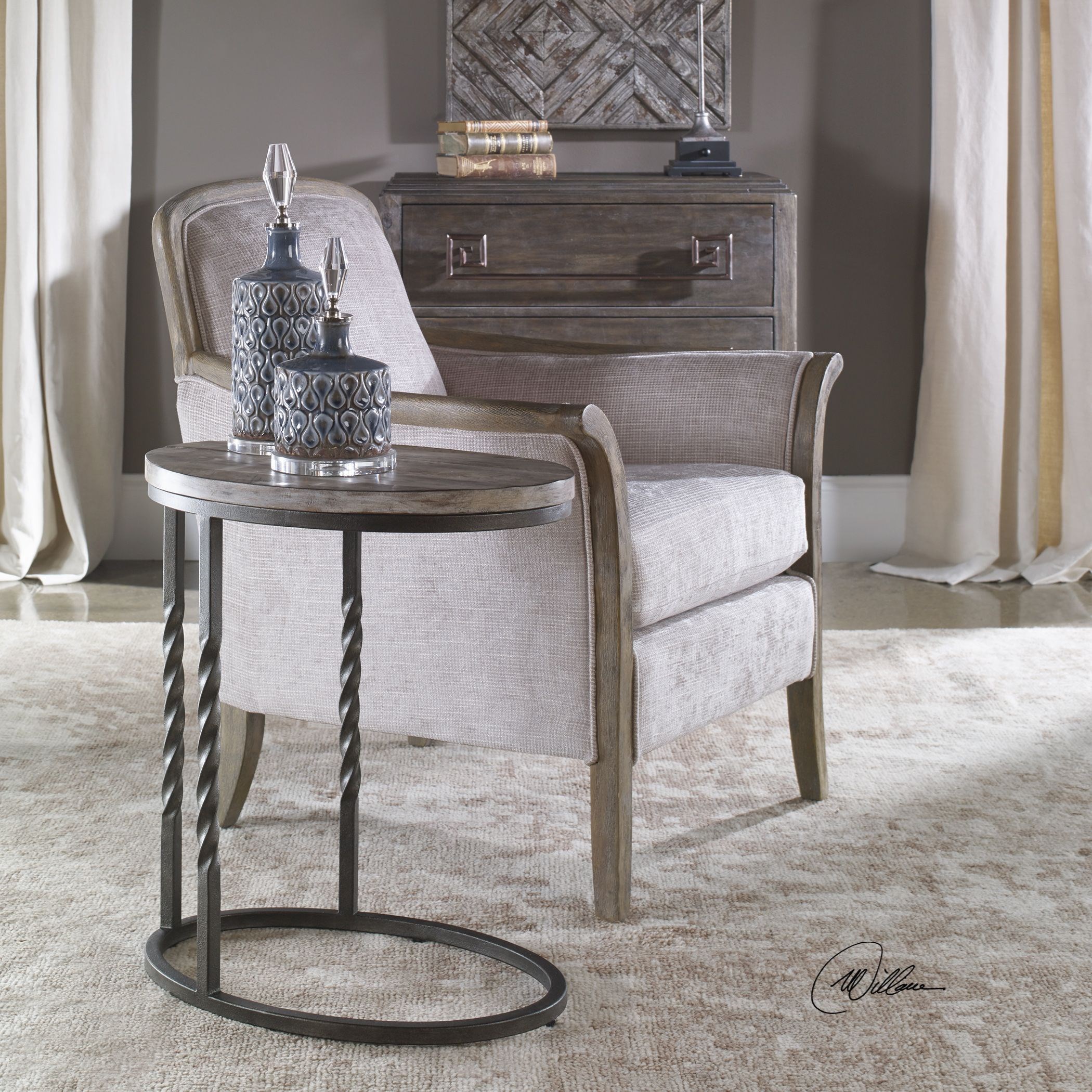 Uttermost samuelle deals end table